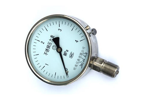 Y-B系列不锈钢压力表